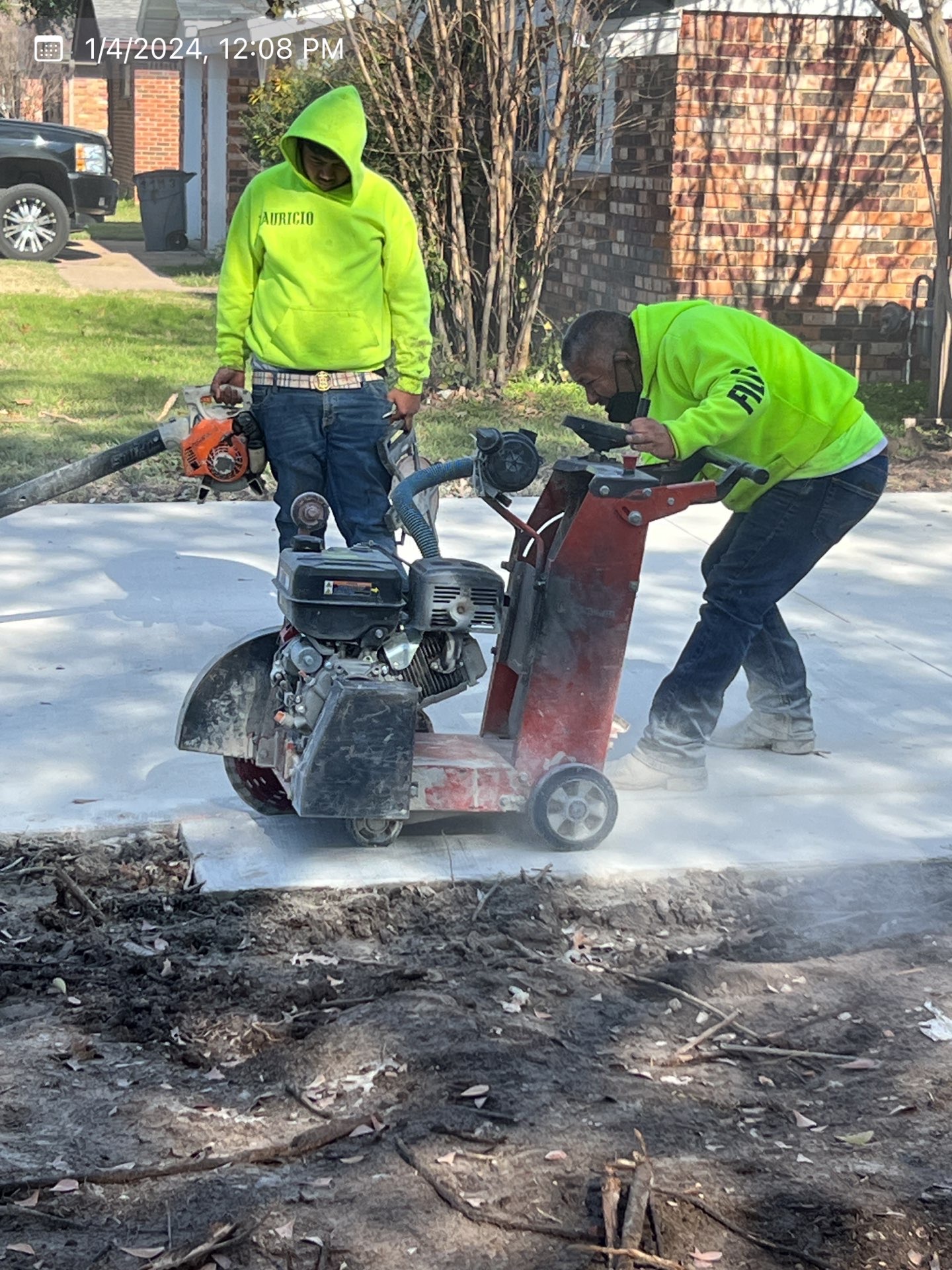 MVP concrete saw-cutting work